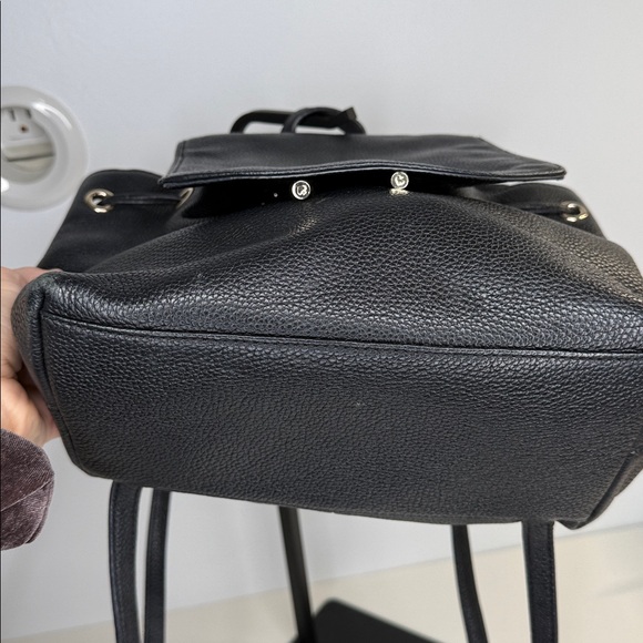 Kate spade Mulberry street small breezy leather backpack black purse bag - Picture 8 of 11